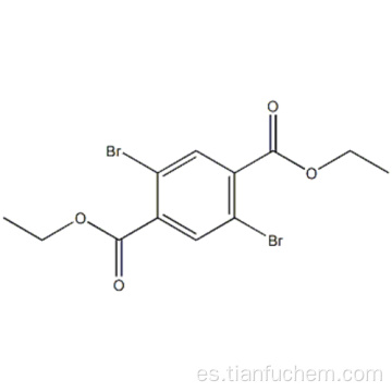 Ácido 1,4-bencenodicarboxílico, 2,5-dibromo, 1,4-dietil éster CAS 18013-97-3